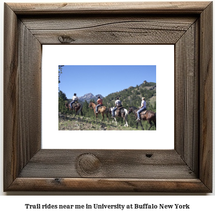 trail rides near me in University at Buffalo, New York